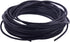 KONMAY 3.0mm Round Real Leather Cord, 10 Yards Matte Black Leather String Cord for Jewelry Making, Necklaces, Bracelets and Crafting...