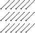 Finishing Nails (2x28mm) 100pcs, Carbon Steel Hardware Nails - for Woodworking Baseboard...