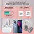 TALK WORKS USB C to Lightning Cable Charger Compatible w/iPhone 14/14 Plus/14 Pro/14 Pro Max, 13/13 Mini/13 Pro/13 Pro Max, 12/Mini/Pro/Max, Smart...