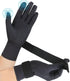 Copper Arthritis Gloves with Adjustable Wrist Strap for Women Men, Full Finger Compression Gloves for Arthritis, Carpal Tunnel, Pain Relief, Swell...