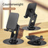 360°Rotating Cell Phone Stand for Desk, Portable & Foldable Phone Holder for Office & Home, Angle & Height Adjustable Tablet Stand for All Mobile ...