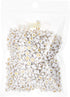 500 Pcs Acrylic Alphabet Letter Beads Gold On White Name Bracelets for Jewelry Making (goldonwhite) (goldonwhite)...