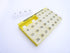31 compartments, 1 per Day, 4 Week Monthly Pill Organizer by Promed. Includes Tray and 8 Removable compartments. (Yellow)...