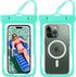 2 Pack Waterproof Phone Pouch, Universal Cell Phone Dry Bag, Large Phone Protector Pouch for iPhone 15 14 13 Pro Max Galaxy Up to 7" [Case Friendl...