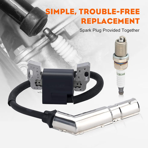 HIPA 595304 Ignition Coil Magneto Armature for Briggs & Stratton 799650 592841 795315 495859 17HP 17.5HP 19.5HP 20HP Intek OHV Engine...