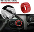 JWWY Gear Shift Shifter Switch Knob Cover Gear Selector Transmission Gearstick Gear Lever Knob Trim for Dodge 2018-2024+ 1500 RAM Special Editions...
