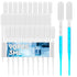 Disposable Pipettes Dropper 90pcs - 3ml Plastic Pipettes Droppers Pippettes Pippets Water Dropper Mini Transfer Pipettes Droppers for Ersessential...