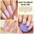 Makartt 3D Gel Nail Art Sculpting Gel Nail Glue 15g No Wipe Clear Gel Polish for Nail Designs and DIY Nail Art - for Drawing, Molding, Sculpture a...