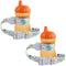 SippyPal Sippy Cup Holder Strap Leash Tether (ABC 2-Pack)...
