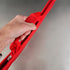 Ergo Chef 5 Pocket Chef Knife Case Roll Bag Bi-Fold (Red) Lightweight - Durable Nylon / Polyester Blend– Perfect for the Busy Traveling Chef...