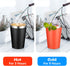 VEGOND 12oz Tumbler Stainless Steel Tumbler bulk Vacuum Insulated Double Wall Travel Tumbler with Lid and Straw Reusable Tumbler, Black 1 Pack...