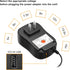 Powseed 45W Universal AC Adapter with 5V 2A USB Port 5V 6V 7.5V 9V 12V 13.5V 15V 3A 2A 1A DC Power Supply Cord with 8 Tips Micro USB 5.5x2.1mm 5.5...