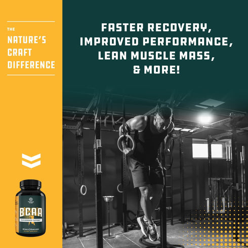 Branch Chain Amino Acids Supplement - Vegan BCAA Tablets Post Workout Muscle Recovery and Muscle Growth Support - Branched Chain Amino Acids Suppl...