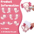 Nuenen 9 Pads Axolotl Sticky Notes Cute Sticky Notes Axolotl Gifts Kawaii Notepad Cute Memo Pads Cartoon Self Stick Pads for Writing Studying Scho...