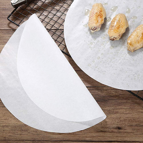 Parchment Paper Rounds, Set of 200, Non Stick 6 Inch Baking Parchment Paper/Parchment Baking Circles for Springform Pan, Tortilla Press and so on(...
