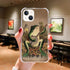 Frog Playing Guitar Case Compatible with iPhone 15, Hippie Cool Music Frog Case for iPhone 15 for Teens Women Men, Trendy Cool TPU Case Cover...