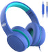 gorsun Premium A66 Kids Headphones with 85dB/94dB Volume Limited, in-line HD Mic, Audio Sharing, Foldable Toddler Headphones, Adjustable, Children...