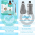 Coconut Oil Pulling with 7 Natural Essential Oils, Mint Mouthwash Helps with Fresh Mouth Breath, Teeth Gum Whitening Healt, Natural & Alcohol-Free...