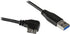 StarTech.com 1m 3 ft Slim Micro USB 3.0 Cable M/M - Right-Angle Micro-USB - USB 3.0 A to Micro B - Angled Micro USB - USB 3.1 Gen 1 5Gbps (USB3AU1...