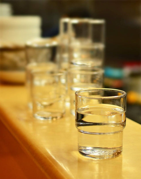 Toyo Sasaki Glass 00345HS Tumbler Glass, HS Stack Tumbler, 6.8 fl oz (200 ml), Set of 6, HS, Father's Day, Made in Japan, Dishwasher Safe, Cup, Tu...