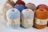 TEHETE 100% Merino Wool Yarn for Knitting 3-Ply Luxury Warm Soft Lightweight Crochet Yarn (Star Blue)...