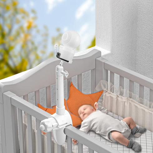 Baby Monitor Crib Clip Mount for VTech VM5463/ RM5764HD/ RM5764-2HD/ RM5864HD /RM5864-2HD /RM7764HD/ RM7764-2HD/BM3800/BM4700/ BM5600/ BM5700 With...
