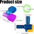 Skylety 8 Pieces Bite Valve Replacement Silicone Mouthpieces for Most Brands with 2 Pieces Shut off Valve and Tube O Ring for Hydration Pack Bladd...