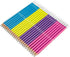 Yoobi No. 2 Pencils, Pre-sharpened in Bright Colors, Pink, Purple, Blue and Yellow Pencils, Fun School Supplies For Kids, Teens and Adults, 24 Pac...