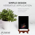 Tripar 9 Inch Wooden Plate Display Stand Picture Easel Stand...