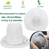 10 Pack Replacement Filter for Black & Decker Power Tools VF110 Vacuum CHV1410L CHV9610 CHV1210 CHV1510 CHV1410 CHV1410B BDH2000L, 90558113-01...