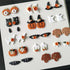 Halloween Polymer Clay Cutters - Winter Clay Cutters for Polymer Clay Jewelry, 11 Shapes Christmas Polymer Clay Molds, Pumpkin Ghost Holiday Clay ...