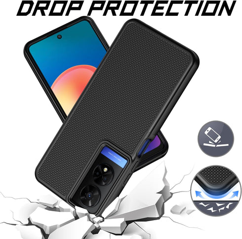 Case for TCL 50 XE 5G / TCL 50 XE Nxtpaper 5G Phone Cover,Military Grade Drop Series, Slim & Tough Phone Case with Port Protection Protective Anti...