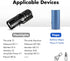 Keeppower IMR18350 High Drain Li-ion Battery Flat Top Rechargeable 1200mAh 10A Discharge 3.7V Lithium Battery (Pack of 2)...