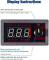 PWM Motor Speed Controller 9-60V 500W Adjustable Speed Regulator DC 12V 24V 60V 500W with Stepless Variable Rotary Switch PWM Signal Generator Dri...