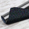 TransWonder Black Glitter HTV Glitter Heat Transfer Vinyl 12inx5ft. Glitter HTV Vinyl Iron on Vinyl for Cricut T Shirts (Galaxy Black)...