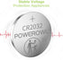 POWEROWL High Capacity CR2032 Battery (20-Pack) 3v Lithium Batteries, 10 Years Leak-Free, Long Lasting Cr 2032......