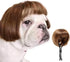 Dog Costume Cat Apparel Dog Toys Curly Braids Headgear Wigs Styling Cute Funny Pet Hair Accessories (flax)...