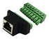 zdyCGTime RJ45 Female Plug to 8P 8C Female Bolt Screw Type terminals Ethernet Net Network Plug Cable for AV CCTV UTP DVR Cat5 Cat5e Cat6 Cat7 in-L...