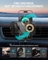 Wireless Car Charger, 15W Fast Charging Phone Holder 3 in 1 Smart Auto Sensor Clamping Car Phone Mount for iPhone 15 14 13 12 11 Pro Max Xs, Samsu...