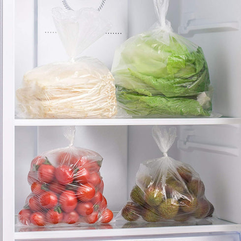 9527 Product 12" x 16" Clear Plastic Produce Bag Food Storage bag on a Roll,350 bags one Roll...