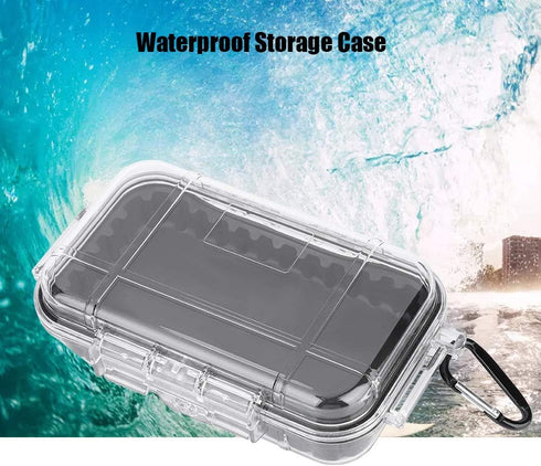 Waterproof Storage Box, Waterproof Storage Containers, Outdoor Shockproof Waterproof Storage Case Survival Storage Box Watertight Storage Box Boat...