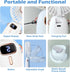 Portable Fan, Personal Fan, 5-IN-1 Handheld Mini Fan, USB Rechargeable Fan, 3000mAh Battery with 5 Speed, Portable Travel Fan for Women Men Home O...