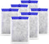 6 Pack Aquarium Filter Cartridge Compatible with Whisper Power Filters,Large Replacement Filter Cartridges Bio-Bag for ReptoFilte 20i/40i/IQ20/IQ3...