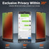 LYWHL 2 Pack for Samsung Galaxy S24 Ultra Privacy Screen Protector, Matte Gradient Colorful Anti-Blue Light Anti-Spy Full Adhesive Flexible Film, ...