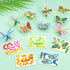 3D Cartoon Puzzles,100 Pcs 3D Puzzles for Kids,Educational 3D Cartoon Puzzle,3D Puzzles for Kids Ages 4-10,Educational Montessori Toys,Kids Birthd...