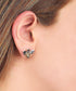Barzel 18K Gold Plated Enamel Stud with Shimmering Bumble Bee Earrings For Women...