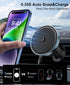 Beeasy for MagSafe Car Mount Charger, 15W Fast Charging Magnetic Wireless Car Charger, Car Phone Holder Mount for Vent ONLY Fit iPhone 15 Pro Plus...