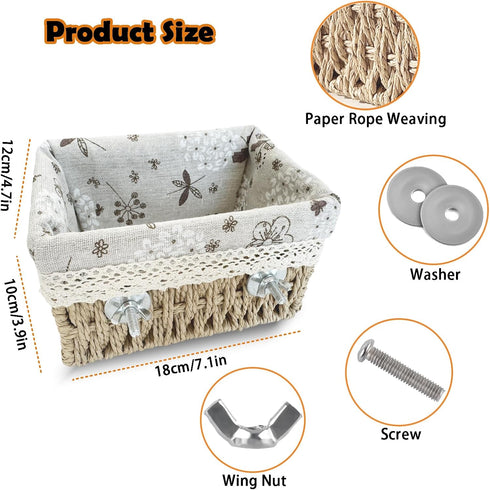 Bird Nest Bed for Cage, Small Medium Bird Cage Accessories for Parakeets Conure, Budgie, Parrot, Cockatiel, Lovebird, Canary, Finch (S,7.1''*4.7''...
