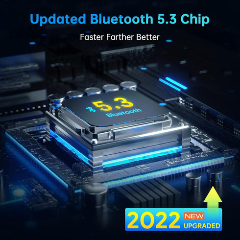 USB Bluetooth 5.3 Adapter for PC, EDUP USB Bluetooth Dongle Receiver Support Windows 11/10/8.1 Plug and Play for Desktop, Laptop, Mouse, Keyboard,...