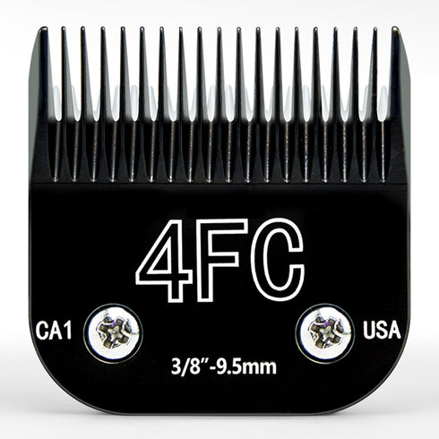 Detachable Steel Pet Dog Clipper Blades, Size-4F, Compatible with Andis Cut Length 3/8"...